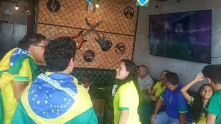 Brezilya Dünya Kupası çeyrek final Hırvatistan gol sevinci
