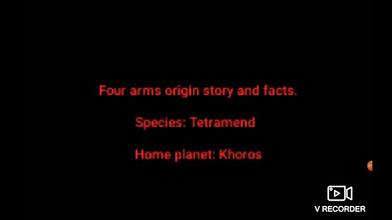 Origin story and facts of four arms