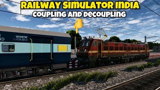 Railway Simulator India | Coupling And Decoupling Special Video ￼😊
