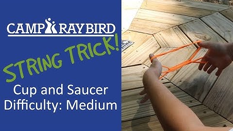 Cup and Saucer (String Trick)