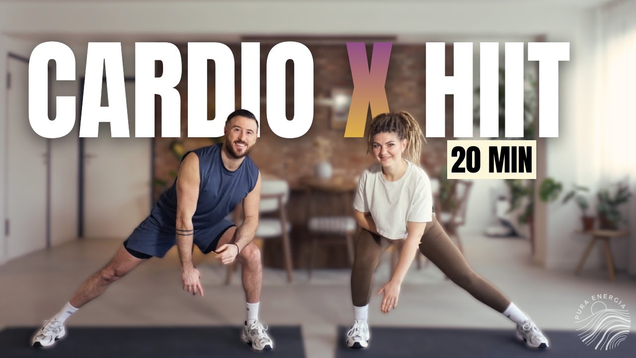 20 Min HIIT Cardio Ganzkörper Workout | Low Impact & High Impact | Kalorien schnell verbrennen