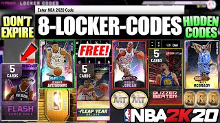 We got 8 active locker codes that you can use right now in nba 2k20
myteam! have new codes, hidden and even don't ex...