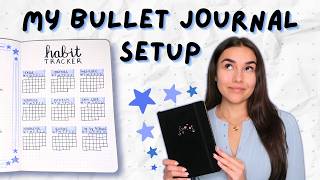 How I Set Up My Bullet Journal 📖 ⭐ New Year + January Bullet Journal Setup || Easy & Minimalist