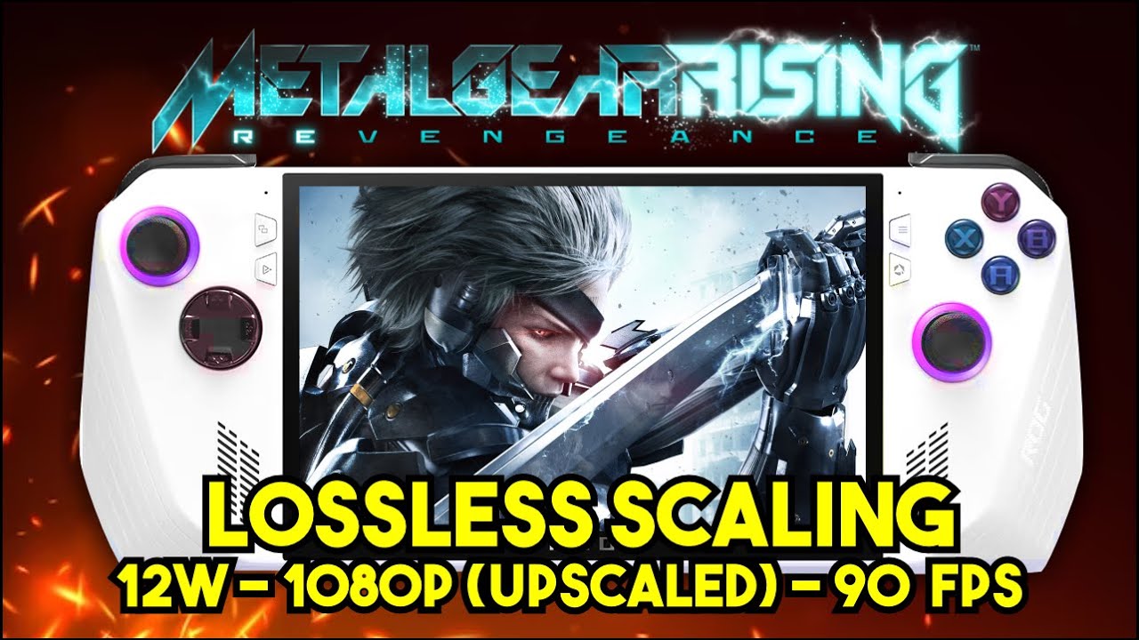 Metal Gear Rising Revengeance - ROG Ally Z1 Extreme - Lossless Scaling ...