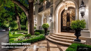 Luxury Entryway Ideas: Transform Your Front Yard with Parisian Style Elegance