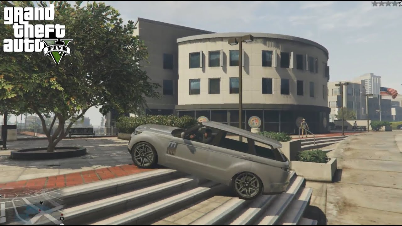 GTA V : GTA IV Style Handling Mod - YouTube