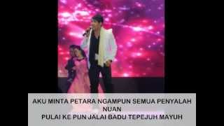 Video thumbnail of "HAILEY ROBSON - BISI GELEMA ANTARA TUA [WITH LYRICS]"