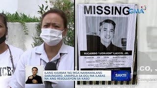 Ilang kaanak ng mga nawawalang sabungero, umapela sa DOJ na ilabas na ang resolusyon sa kaso | Saksi