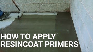 How To Apply The Primer | Floor Paint Product Guide | Resincoat