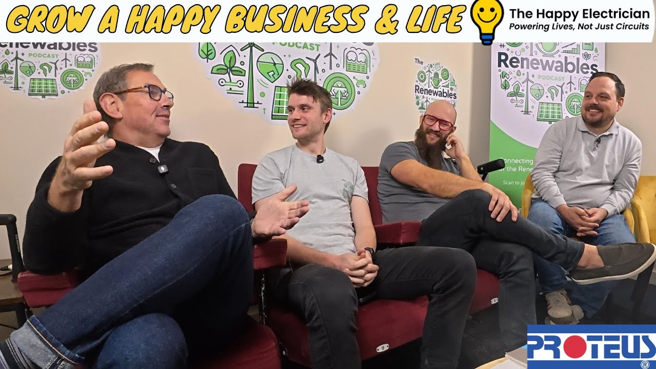 How to grow a successful renewables business AND stay happy