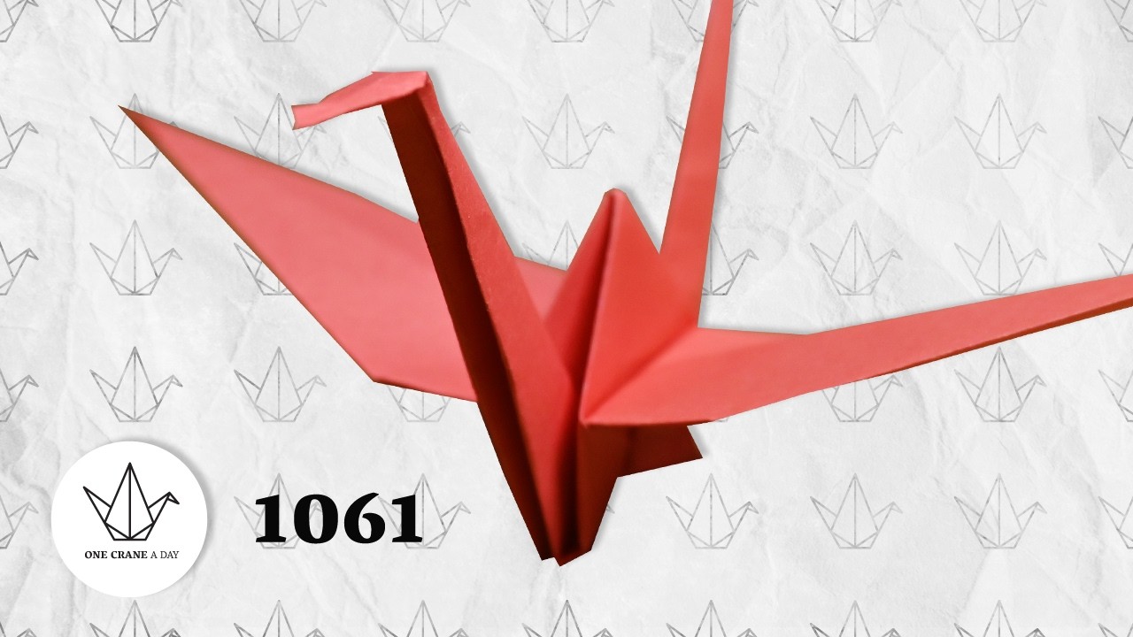 One crane a day - 1061 - W.