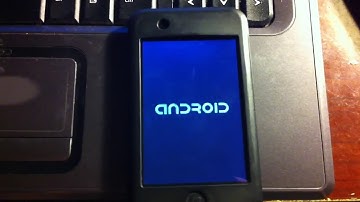 Android running on iPod touch 1g