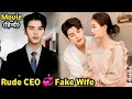 Rude ceo  fake wife new chinese movie explained in hindi asian drama vibes