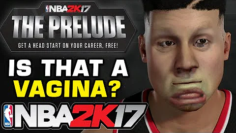 NBA 2K17 WHAT IS ON MY CHIN??? PRELUDE MYCAREER!