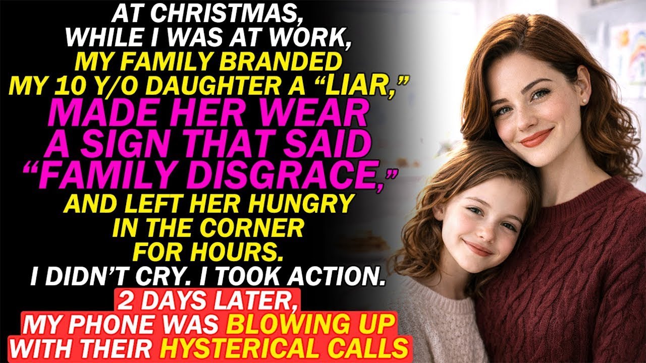 My Family Made My 10-year-old Daughter Wear A Sign That Said “Family Disgrace”——Then I Found...