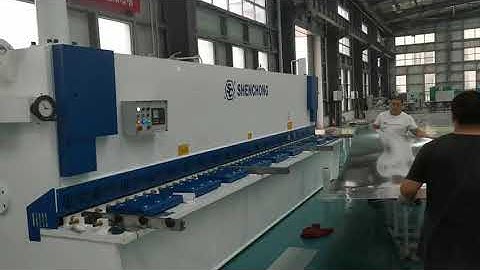 Guillotine Shears Steel Plate Cutting Process