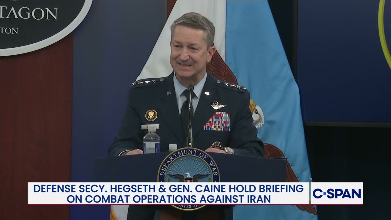 Joint Chiefs of Staff Chair Gen. Dan Caine on Operation Epic Fury