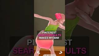 Pinterest creates my sim... the results are FLABBERGASTING!😳 #sims4