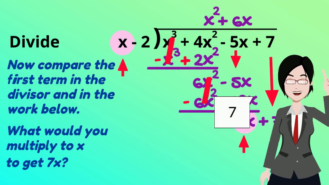 Polynomial Long Division - YouTube