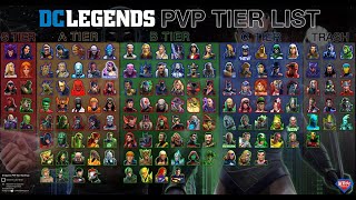 End Game PvP Tier Lis - November 2020 - DC Legends Fight Superheroes