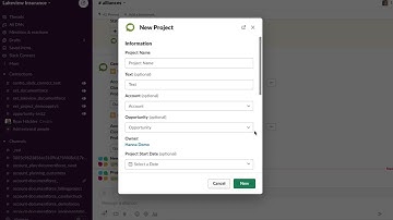 Salesforce Record Types in Slack using Centro