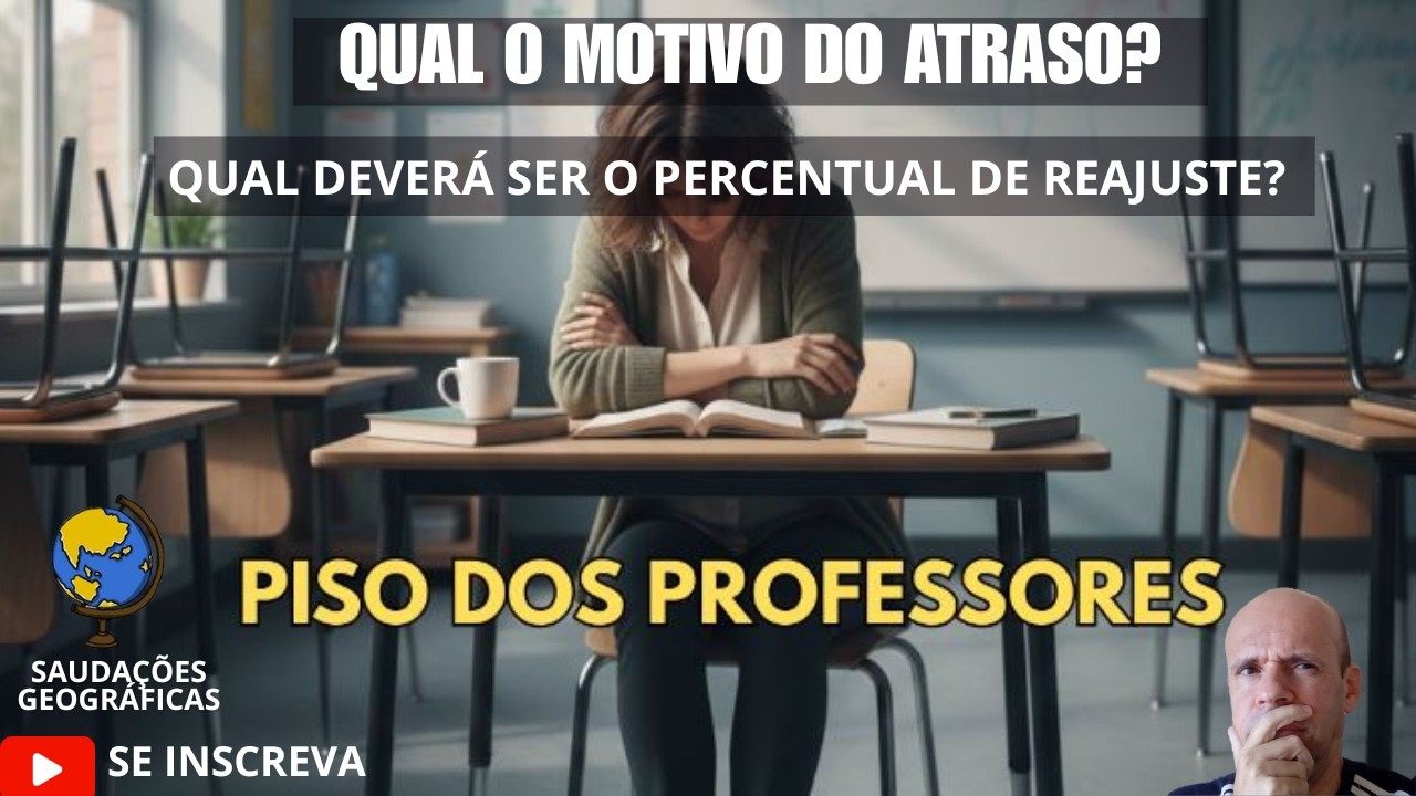 QUAL SERÁ O PERCENTUAL DE REAJUSTE DO PISO DO MAGISTÉRIO PARA O ANO DE 2026