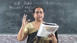 8 STD  ENGLISH  WHAT’S HE DOING IN THERE   PART 1