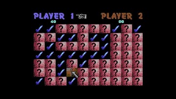 Interlaced Pairs Longplay (Commodore 64 Game) - Level: Medium - Warning: Contains Flashing Lights!