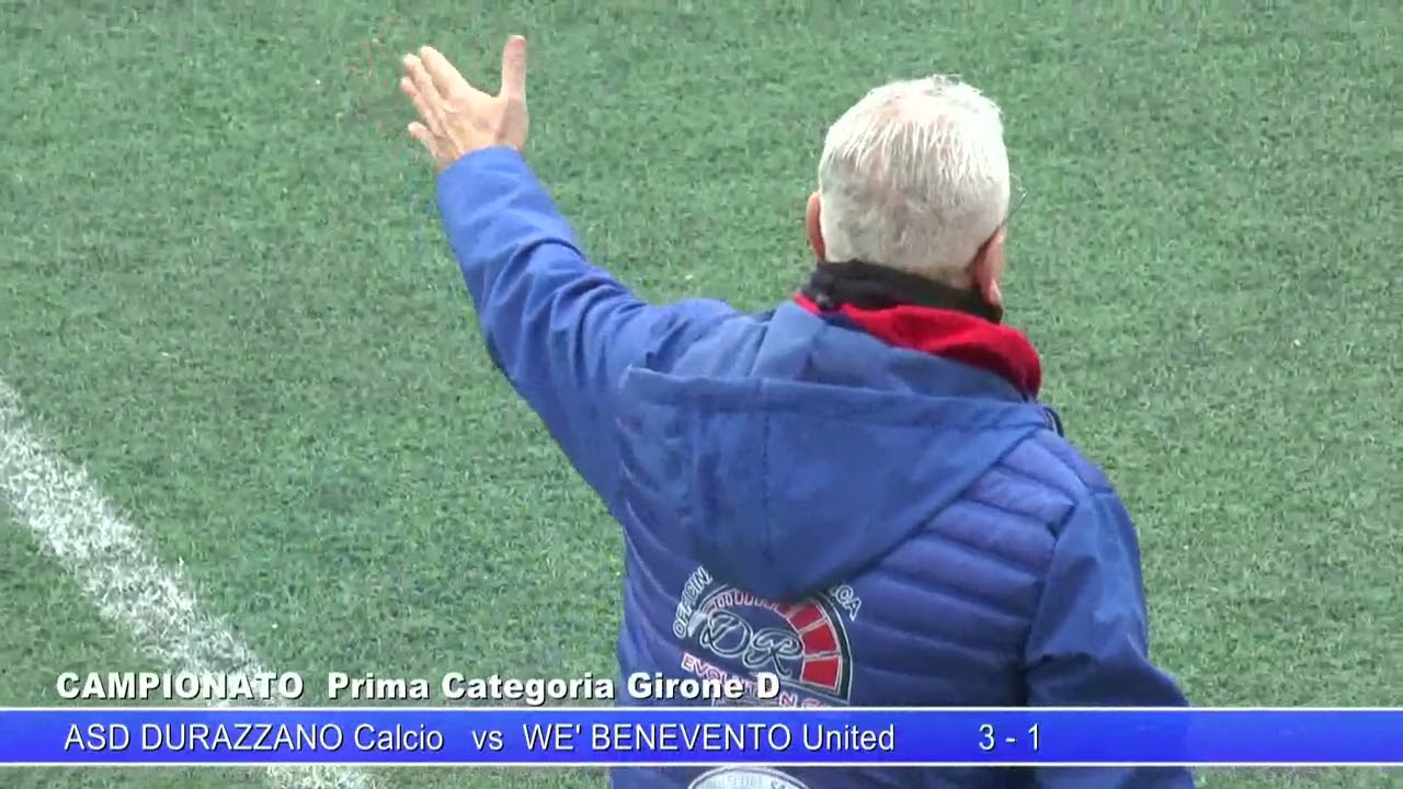 ASD DURAZZANO  vs  WE' BENEVENTO United     3   1     del  01 03 2026