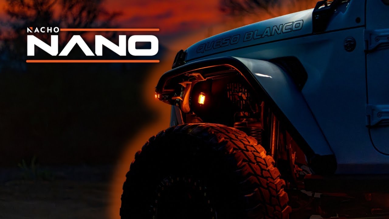 Video: SADA LED svetlometov NACHO NANO 2 PACK - DRIVE OPTICS
