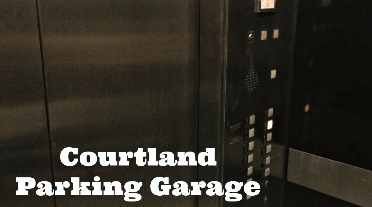 Very Crappy Otis Traction Glass Elevators Courtland Parking Garage