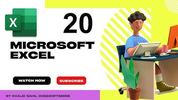Microsoft Excel Tutorial in Pashto Data Validation, Consolidate Part 20