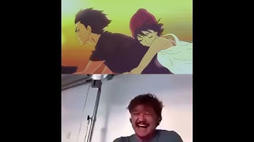 Pedro Pascal Crying to Devilman Crybaby