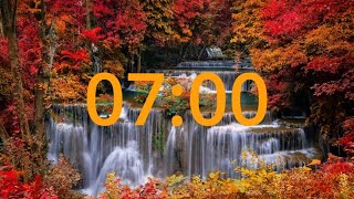 7 minute fall waterfall timer