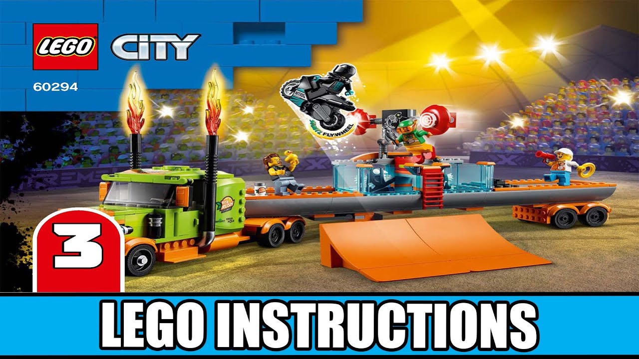Stunt Show Truck LEGO instructions