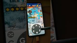 How to enter your next level in Wordscapes through the "level select" screen. screenshot 1