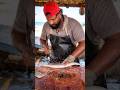 Amazing Barracuda Fish Cutting Skills in 15 Secs by Expert Fish Cutter #shorts #fishcutting