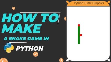 How to make a snake game in python idle #snakegame #python #tkinter #idle #easy