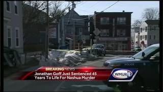 Jonathan Goff sentenced for Nashua stabbing death