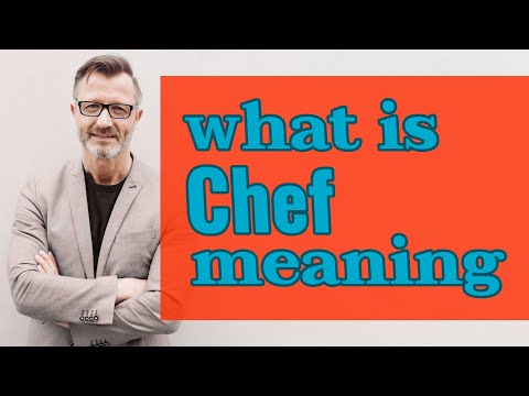 Chef | Meaning of chef 📖 📖