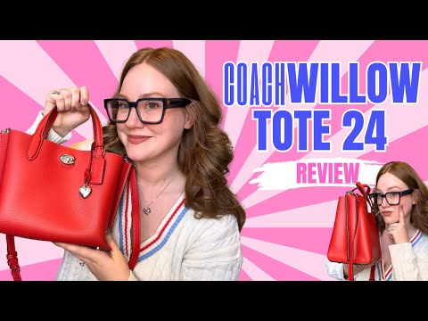 Coach Willow Tote Bag 24 Review!! Wear and Tear after 1 Year