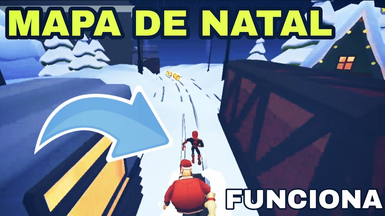 MAPA SECRETO de NATAL no SUBWAY SURFERS! 