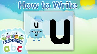 @officialalphablocks - Learn How to Write the Letter U | Straight Line | How to Write App screenshot 5
