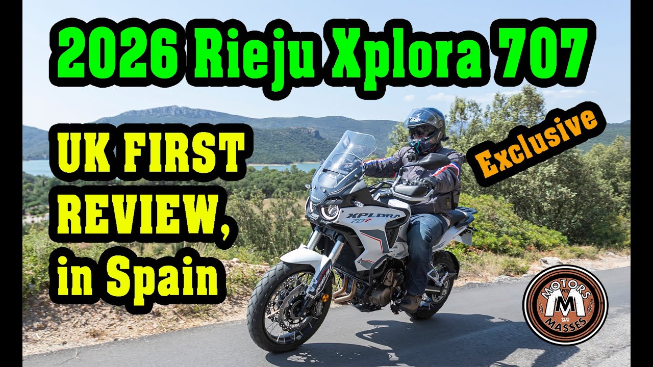 Rieju Xplora 707 UK FIRST Review, in Spain
