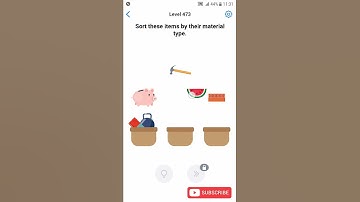 Easy Game Level 473 Sort these items by their material type Walkthrough