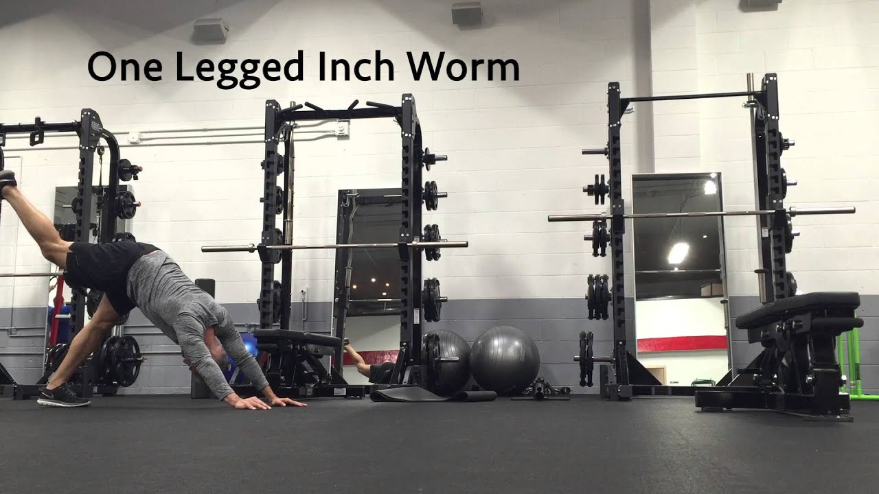One Legged Inch Worm - YouTube