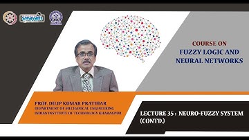 Lecture 35: Neuro-Fuzzy System (Contd.)