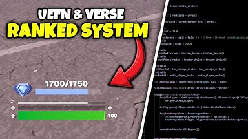 How To Make Ranked System In UEFN & Verse