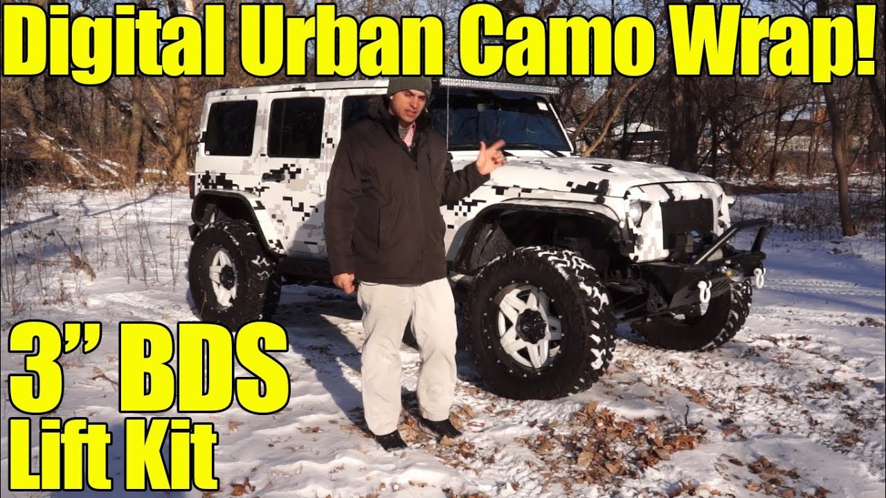 Camo Car Vinyl Wraps (Digital, Urban, Snow & more)