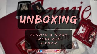 UNBOXING: JENNIE x RUBY MERCH @jennierubyjane